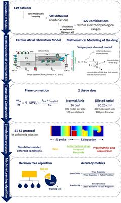 Artificial Intelligence-Driven Algorithm for Drug Effect Prediction on Atrial Fibrillation: An in silico Population of Models Approach